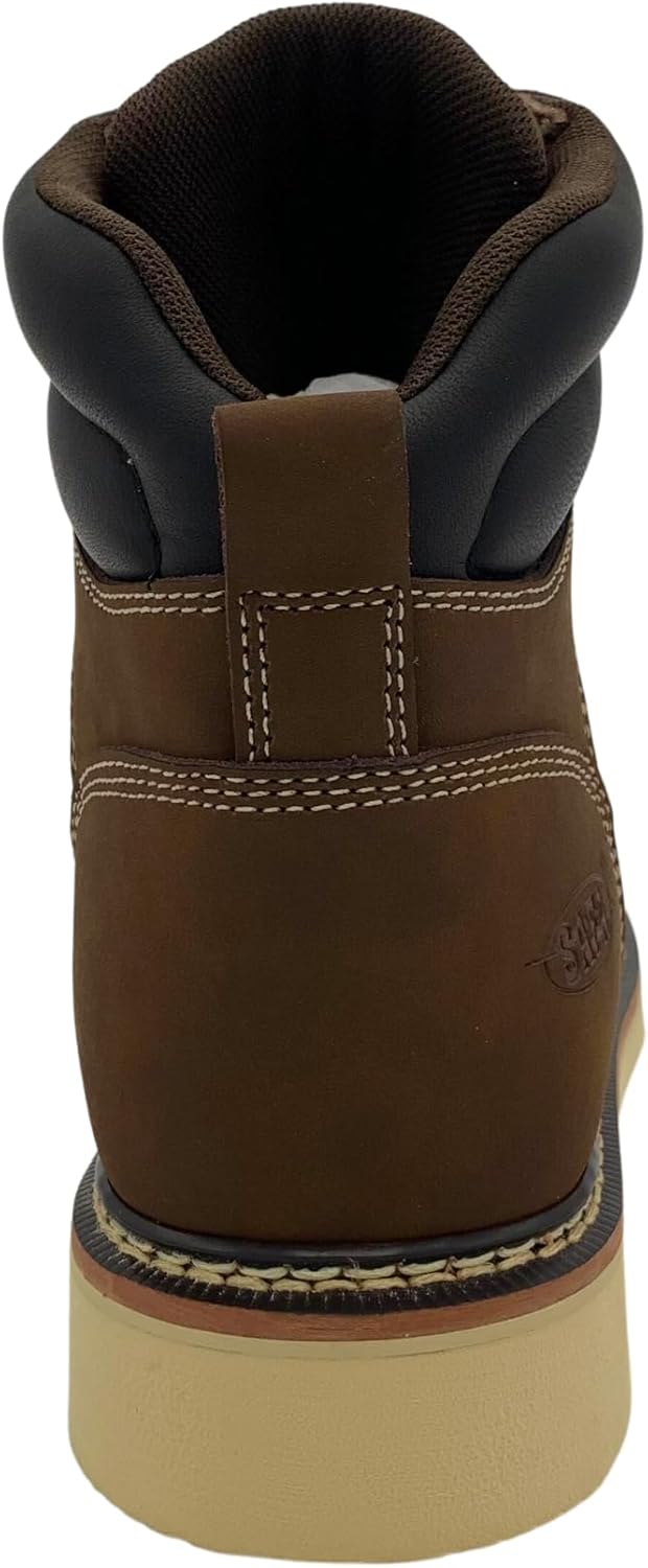 SAFA мужские защитные ботинки с композитным носком, 15 см, Whiskey Brown — фото 3