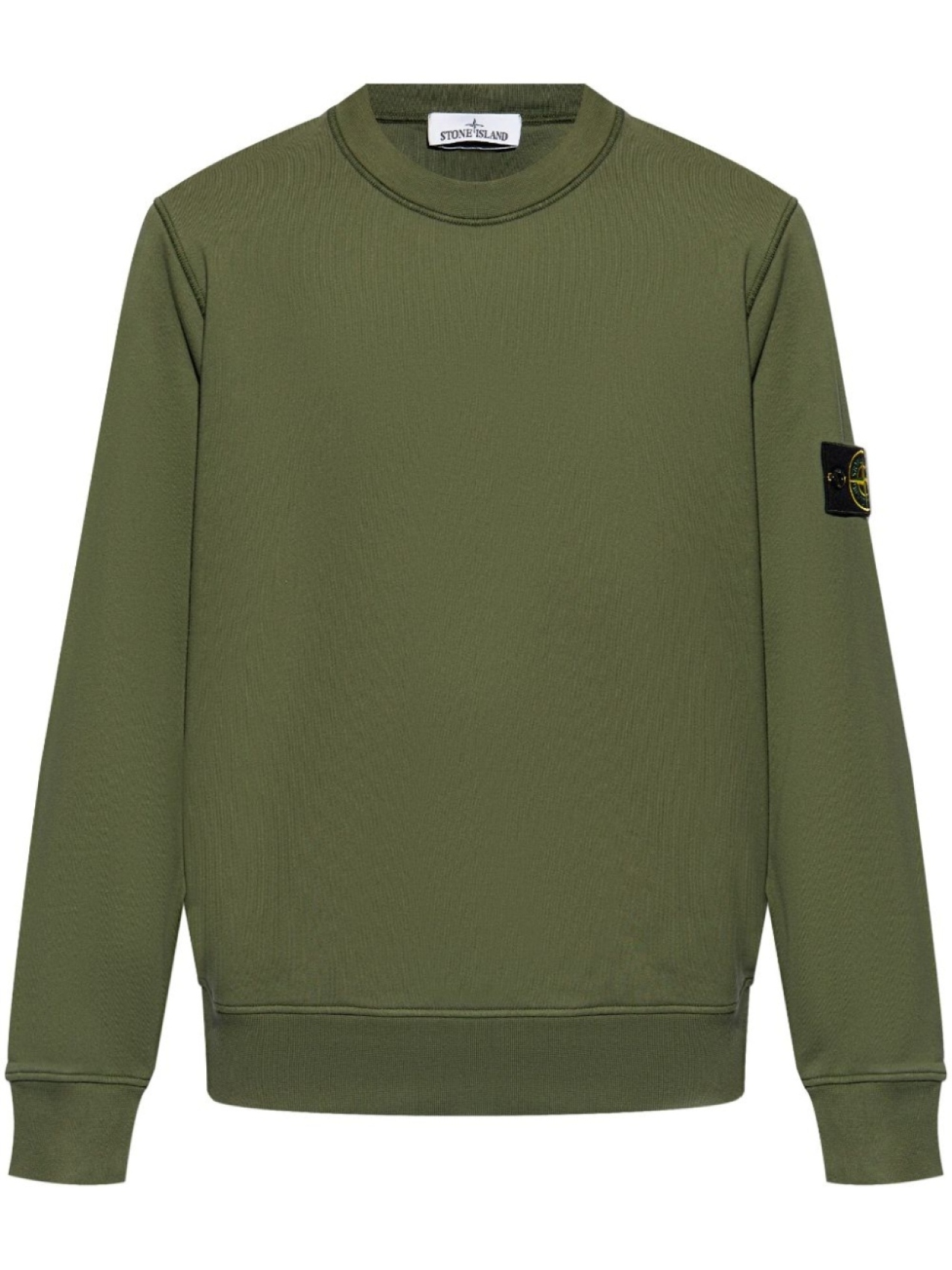 

Stone Island хлопковая толстовка с компасом, зеленый