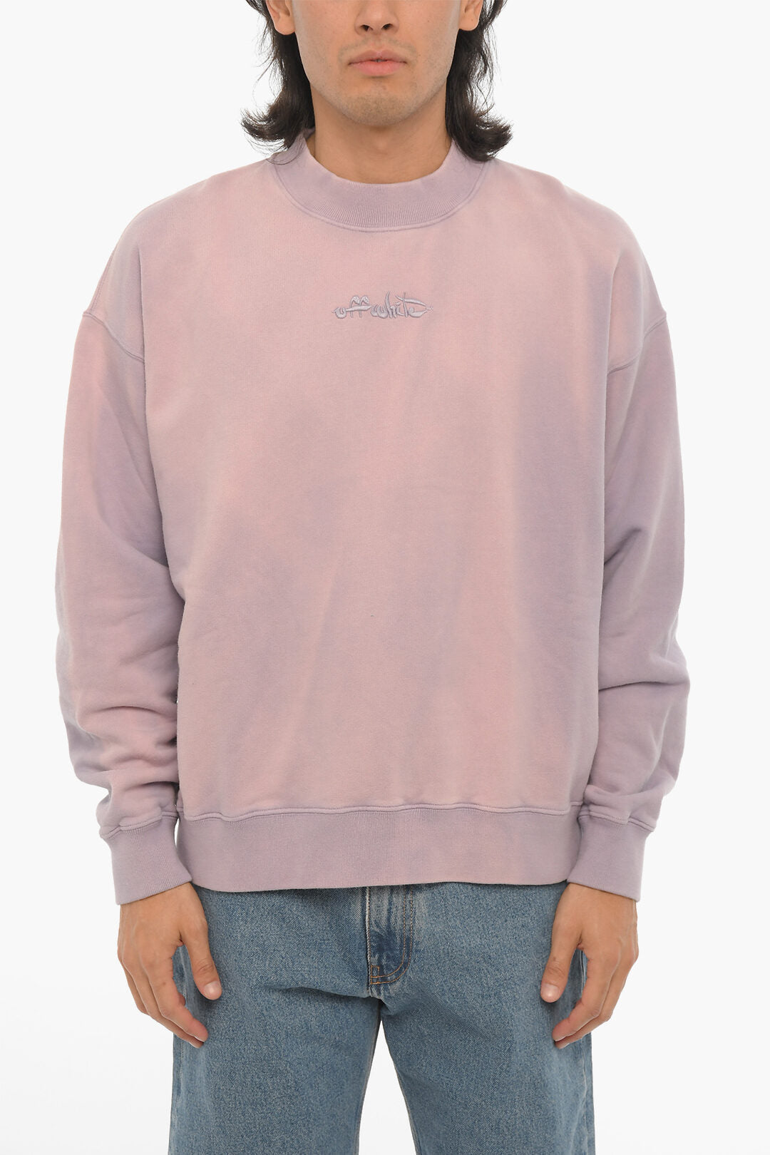 

Свитшот с круглым вырезом Off-White Soli Color LAUNDRY
