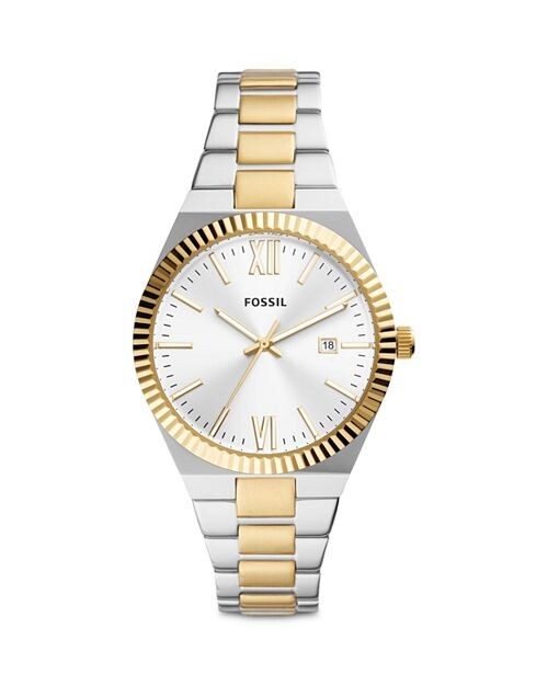 

Часы Скарлетт, 38 мм Fossil, цвет Silver