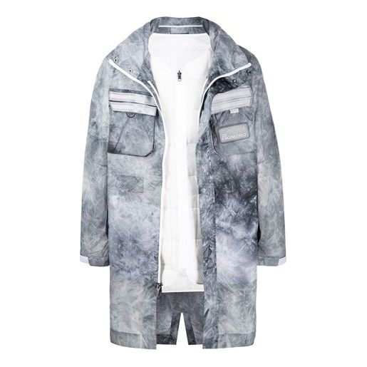 

Куртка Air Jordan 23 Engineered Printed Parka Jacket 'White gray', белый