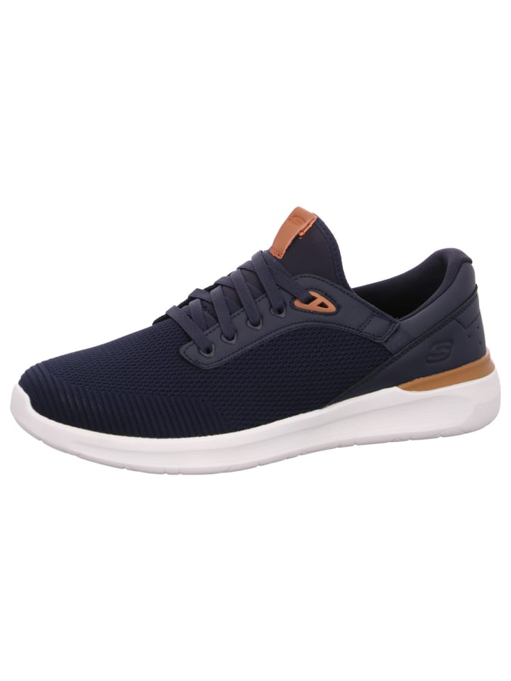 

Кроссовки на шнуровке Skechers, синий