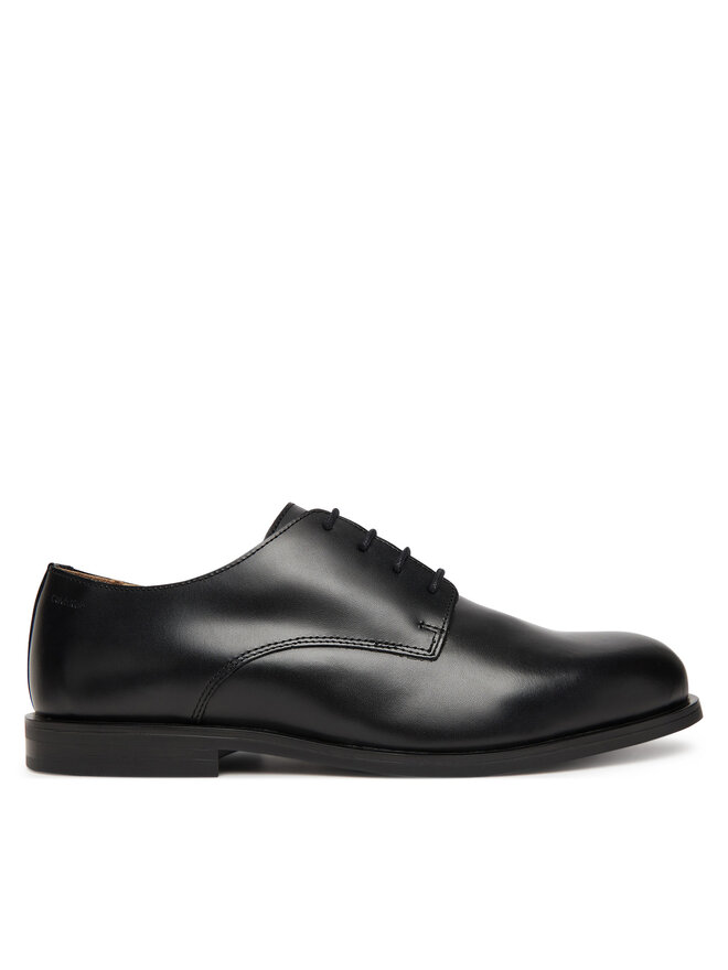 

Полуботинки Ess Rubber Derby Lth HM0HM02056 Calvin Klein, черный