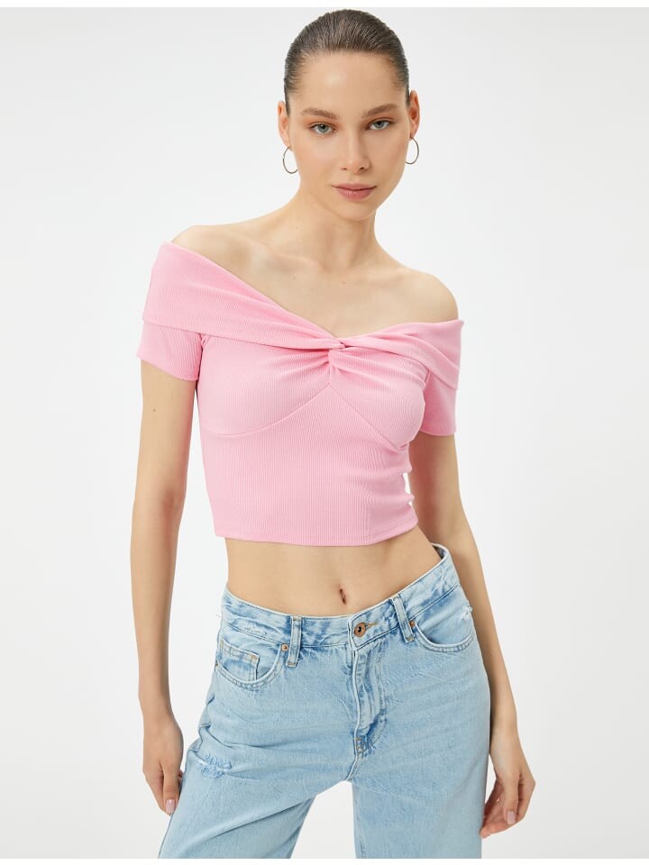 

Футболка KOTON T shirt, розовый