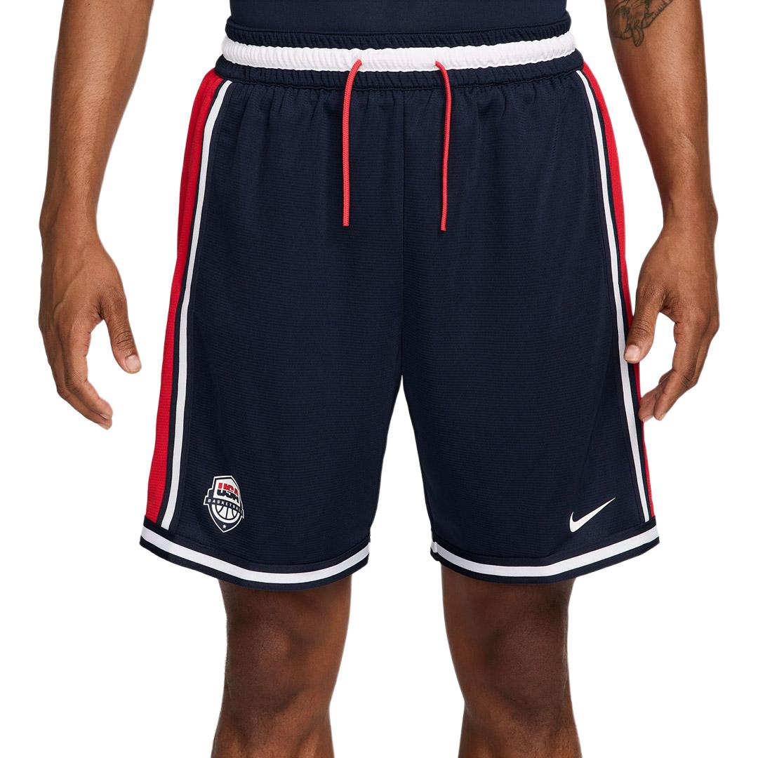

Шорты баскетбольные мужские Nike USA Basketball Olympic Team Series Obsidian/Sports Red/White