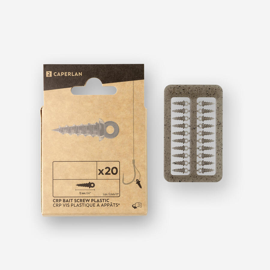 

CAPERLAN Пластиковая винтовая приманка для ловли карпа