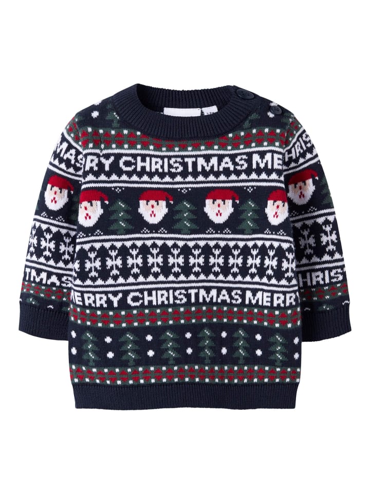 

Name it Вязаный свитер темно-сапфирового цвета