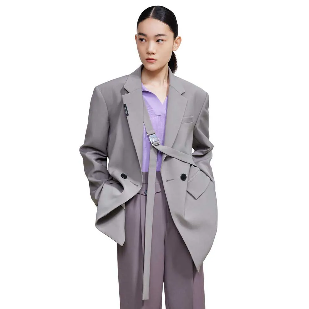 

Блейзер Lily Handsome Boyfriend Fit, серый