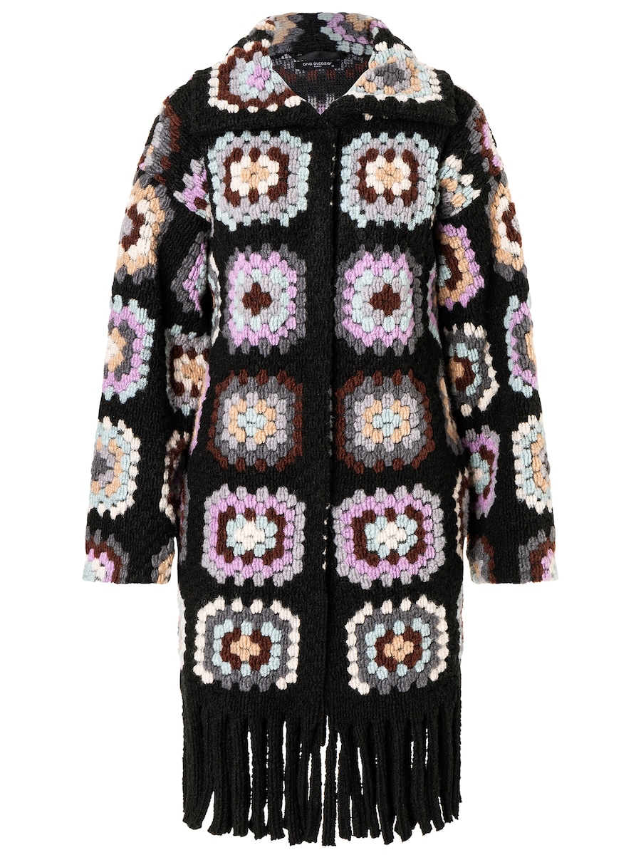 

Пальто межсезонное Ana Alcazar Sabora, черный