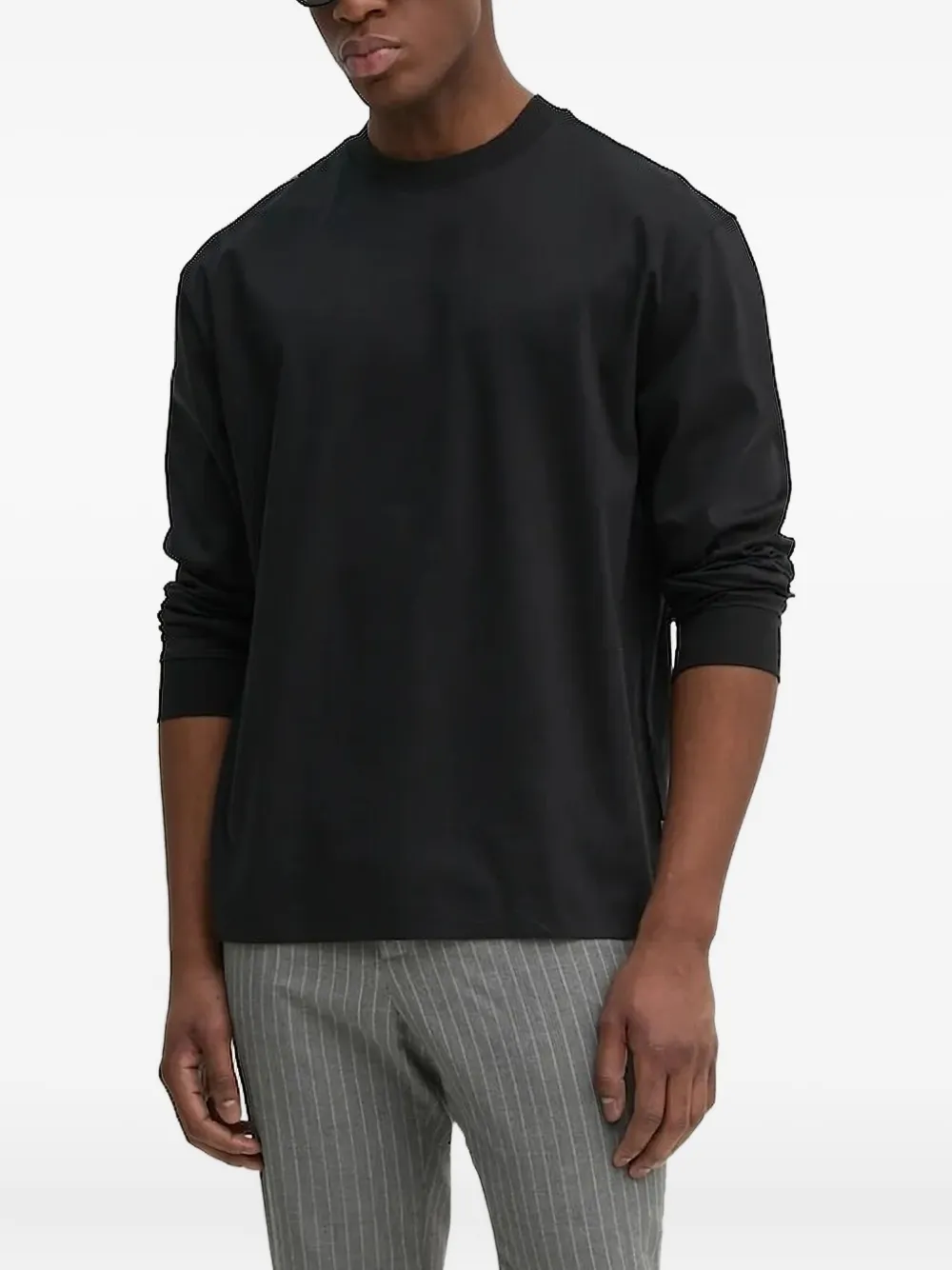 

Футболка с длинными рукавами Boss, черный