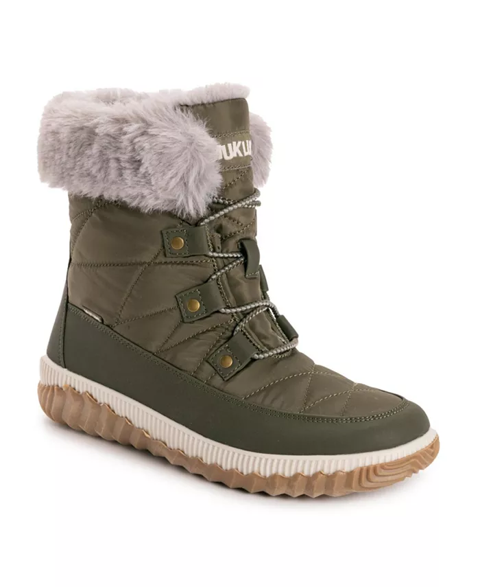 Женские ботинки Winnie Waverly Muk Luks, зеленый