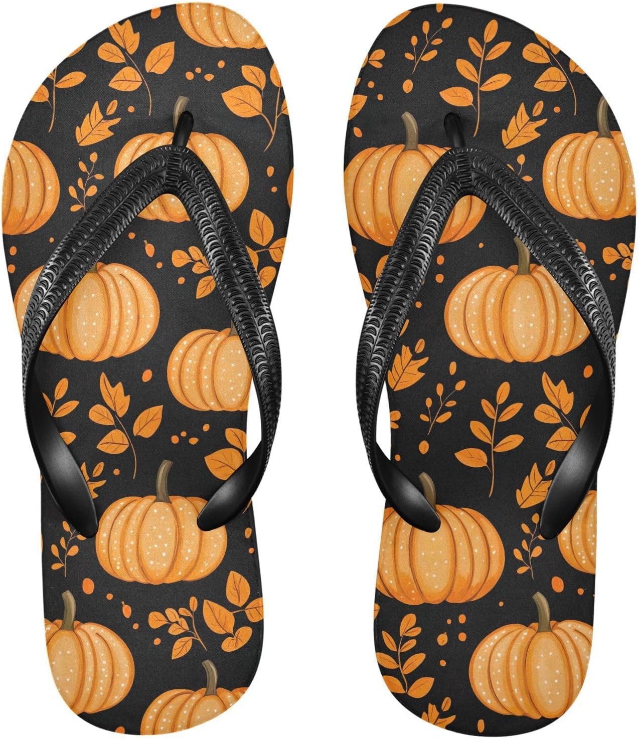 

Тапочки с тыквой на тему осени и Хэллоуина для пляжа и лета, повседневные сандалии для женщин и мужчин 20859244 Kfbe, Pumpkin