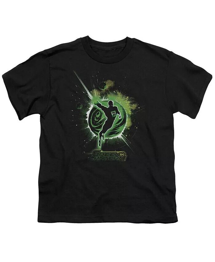 

Футболка с коротким рукавом Shadow Lantern для мальчиков Green Lantern, черный