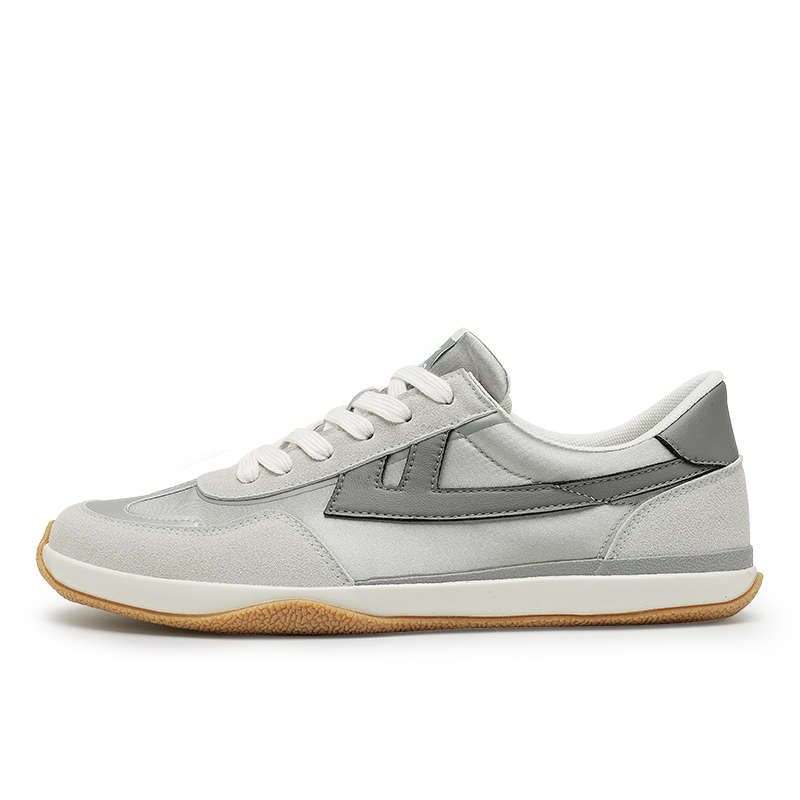 

Кроссовки WARRIOR Skateboarding Shoes Unisex Low-top Silver/Khaki/White, серый