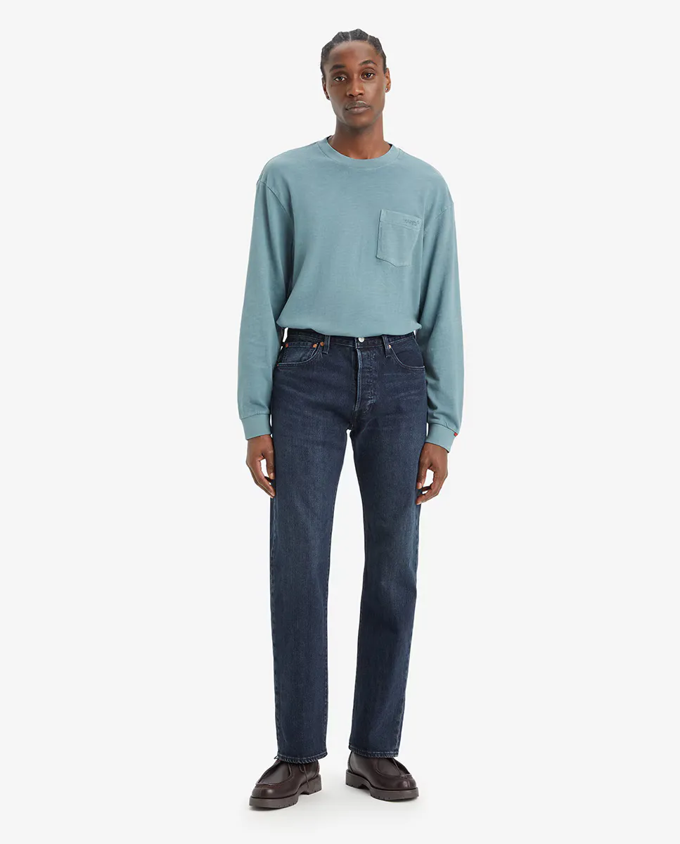 

Джинсы мужские 501 Оригинал Levi's, темно-синий
