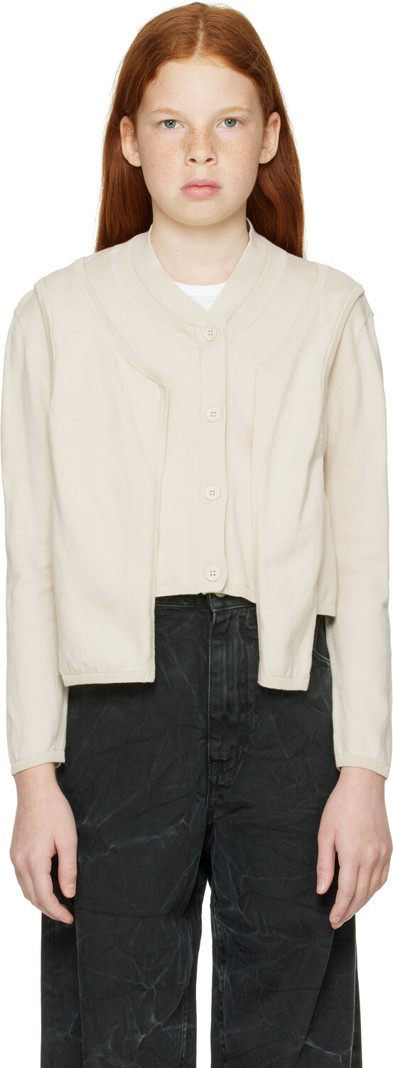

Детский многослойный кардиган MM6 Maison Margiela