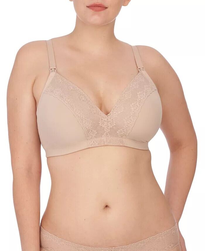 

Бюстгальтер для кормления Bliss Perfection Wireless Contour 760154 Natori, коричневый/бежевый