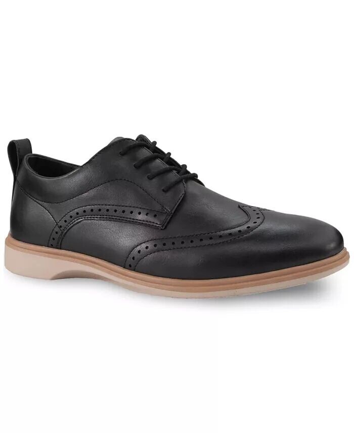 

Мужское платье-футляр Delgado SUPRO Comfort Wingtip, Оксфорд DEER STAGS, черный