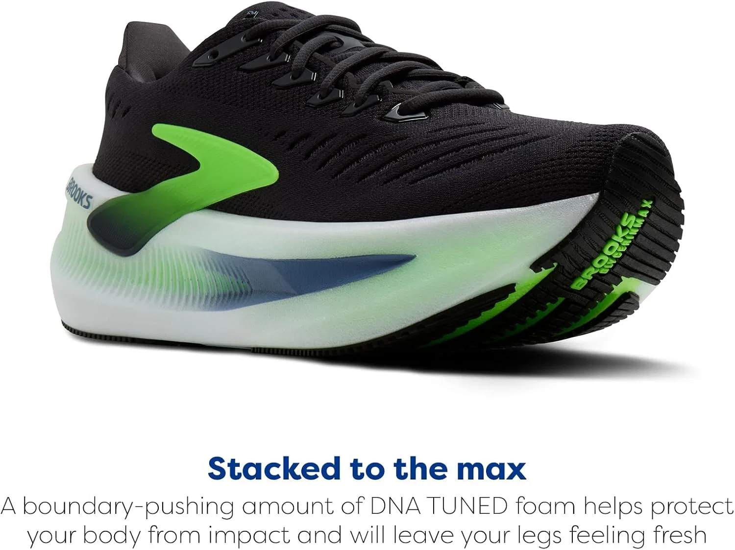 Мужские кроссовки Brooks Glycerin Max 2, Phantom White Green Gecko — фото 4