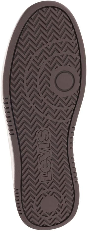 Мужские высокие кеды Levi's Drive, Winter White/Cappuccino/Mocha — фото 4