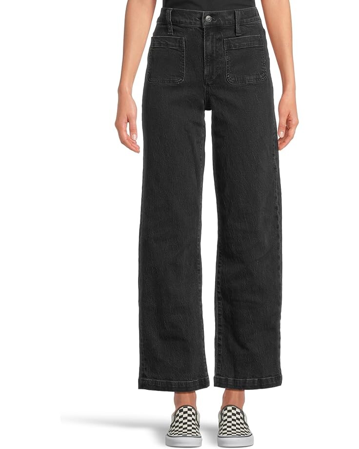 

Джинсы Madewell Emmett Patch Pocket In Black, цвет Camarillo Wash