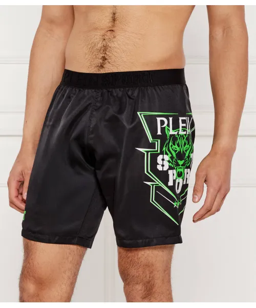 

Пляжные шорты Regular fit Plein Sport, черный