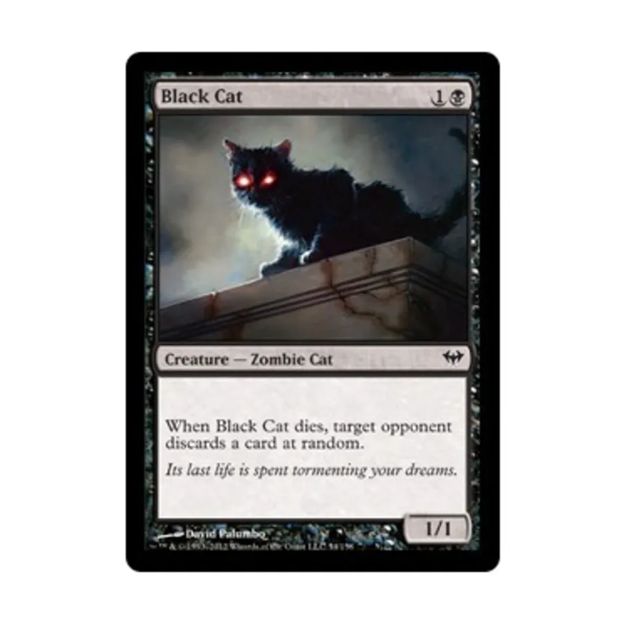 

CCG Черная кошка (К), MTG - Dark Ascension