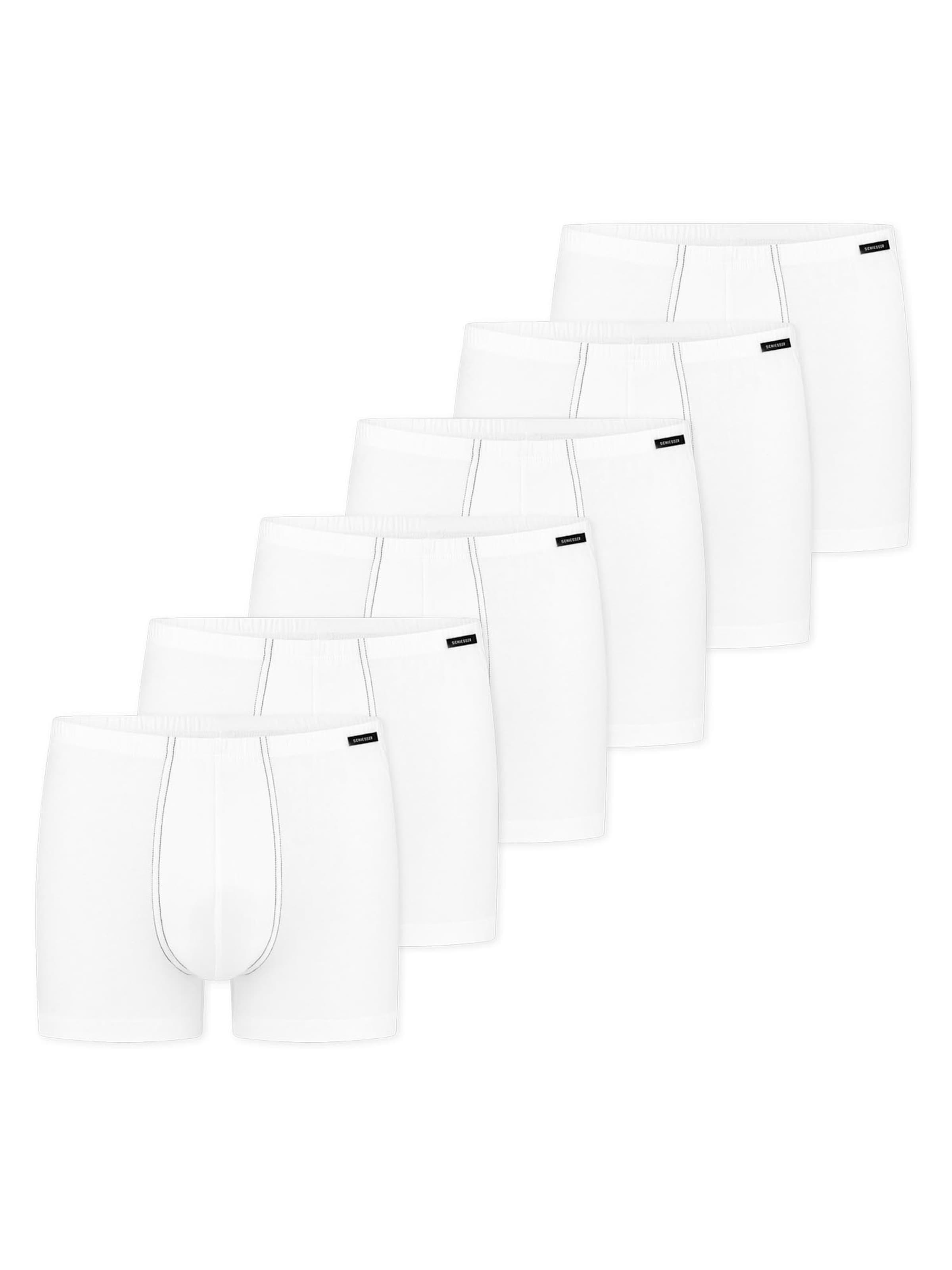 

SCHIESSER Боксеры 'Cotton Essentials' в белом цвете