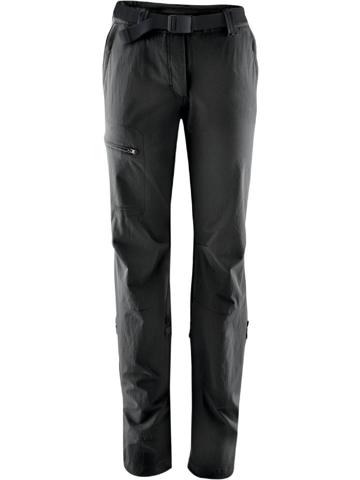 

Maier Sports Брюки с возможностью подворачивания штанин - Lulaka, черные