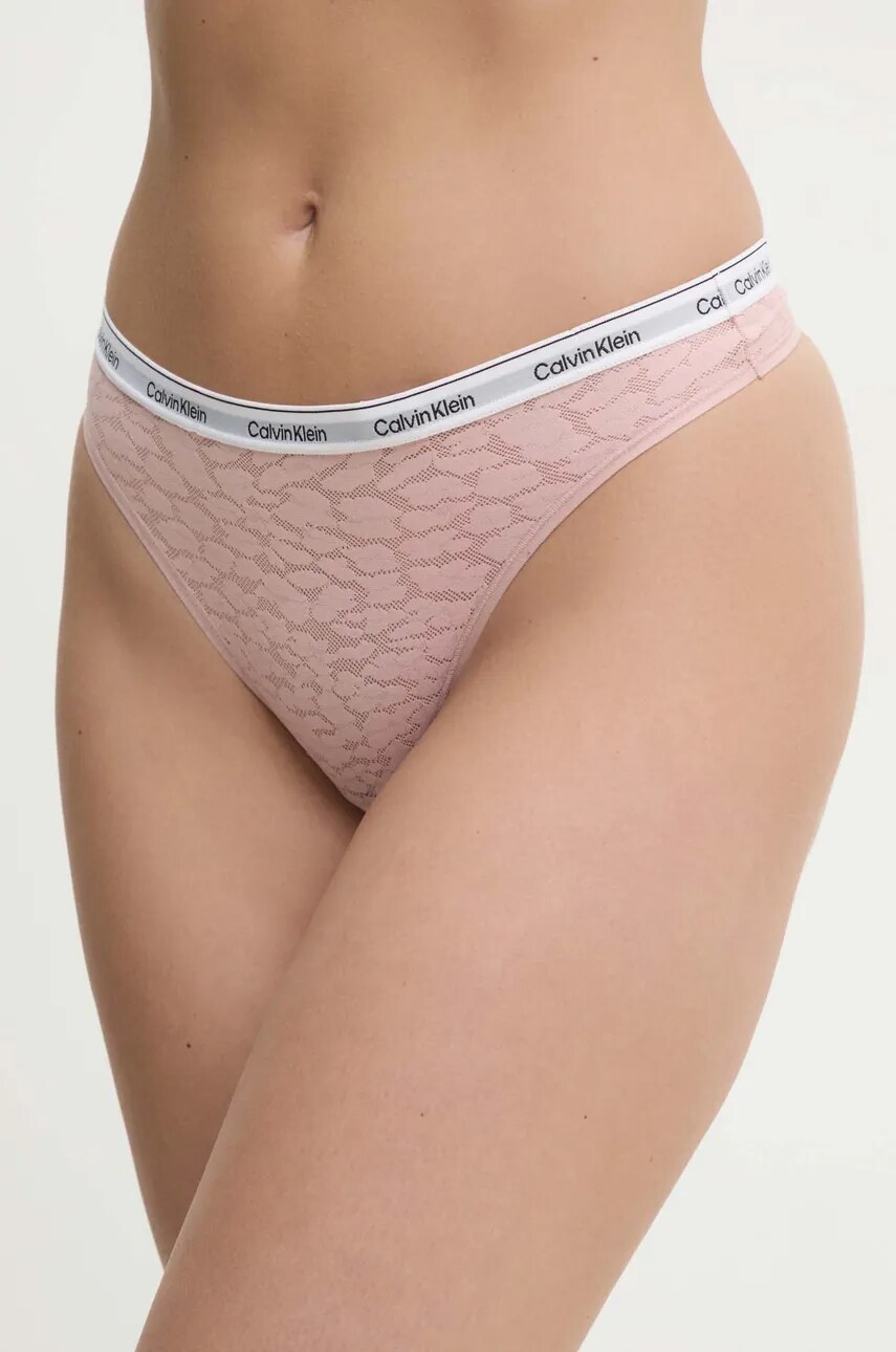

Нижнее белье стринги Calvin Klein Underwear, розовый