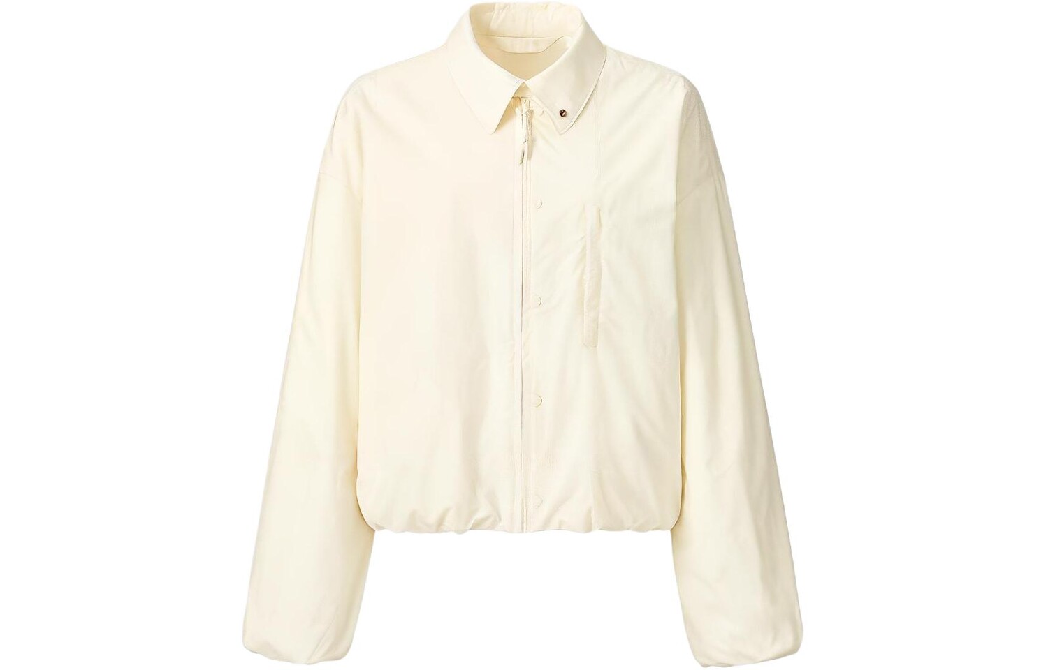 

ДУбль Женская куртка U Collection молочно-белого цвета Uniqlo