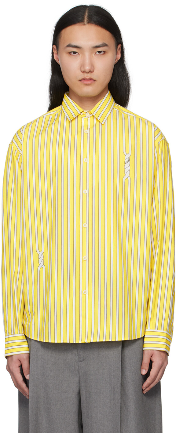 

Желтая рубашка Les Sculptures 'La chemise Simon' Jacquemus
