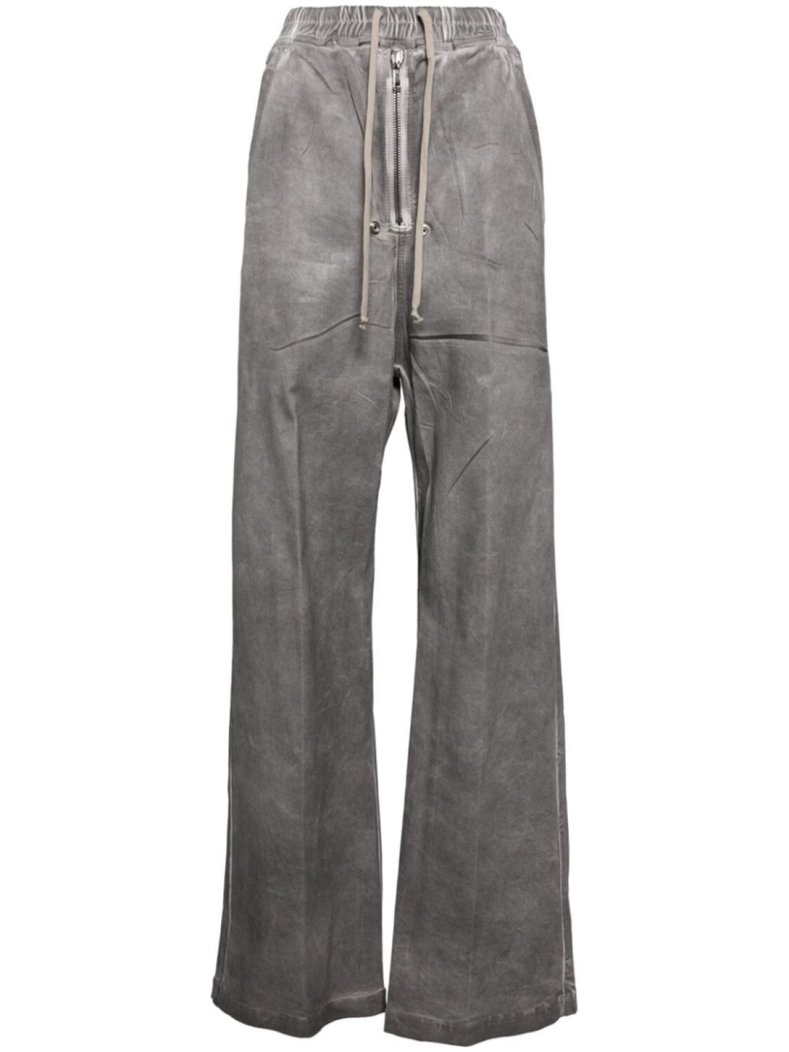 

Эластичные прямые брюки Rick Owens DRKSHDW, серый