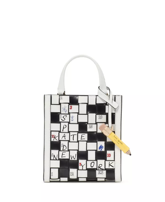

Сумка-тоут «Манхэттен» с мини-текстурой Wordplay kate spade new york, мультиколор