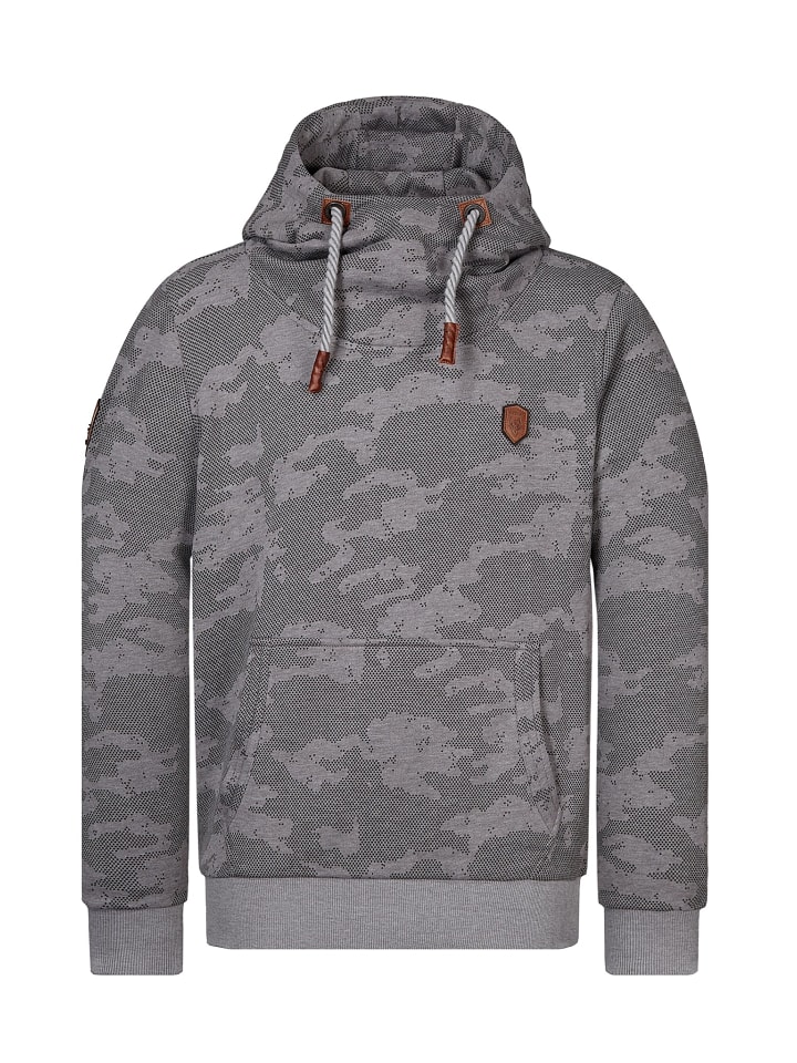 

Naketano Толстовка с капюшоном Supapimmel темно-серого меланжевого цвета (камуфляж)