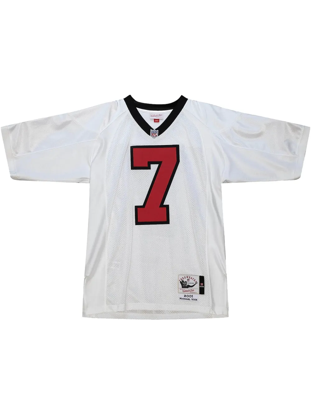 

Топ 2001 Michael Vick Authentic Atlanta Falcons Mitchell & Ness, белый