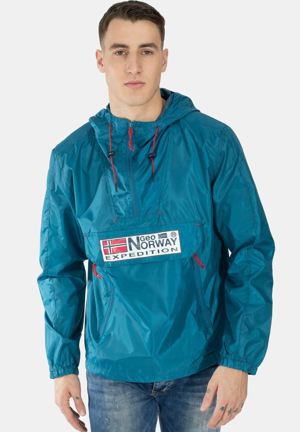 

Легкая куртка Anorak Choupa Graphical Geo Norway, цвет petrole