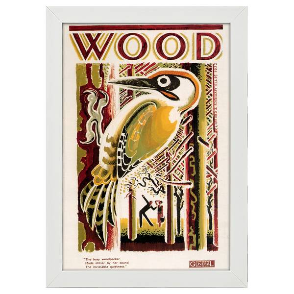 

Рамка для фотографий LegendArte Poster 1933 Wood, белый