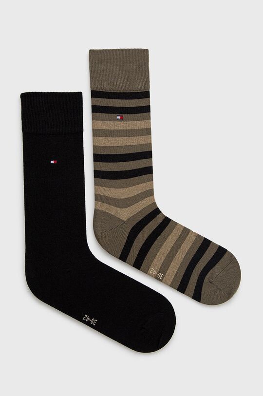

Носки (2 пары) Tommy Hilfiger, зеленый