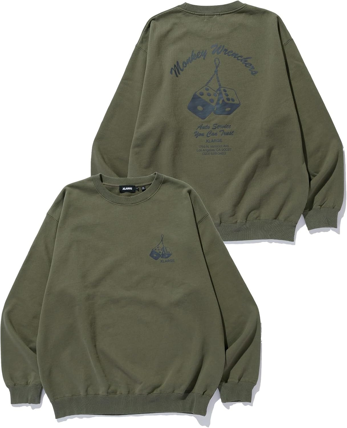 

Мужская толстовка с круглым вырезом и надписью Monkey Vernchers размера XL Xlarge, оливковый, Зеленый, Мужская толстовка с круглым вырезом и надписью Monkey Vernchers размера XL Xlarge, оливковый