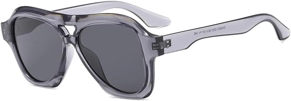 

Винтажные солнцезащитные очки для женщин и мужчин в стиле панк, большие солнцезащитные очки для активного отдыха, защита от ультрафиолета UV400 HCPIHF, 3