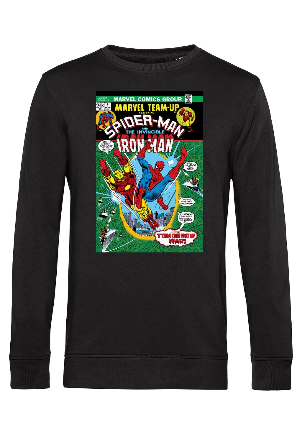 

Толстовка AVENGERS CLASSIC TEAM SPIDEY IRON MAN Marvel, черный