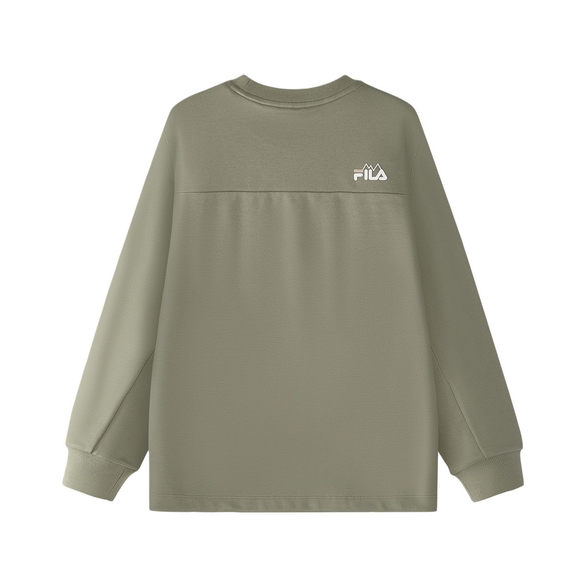 FILA KIDS Свитшот Earth Gray Green для подростков — фото 3
