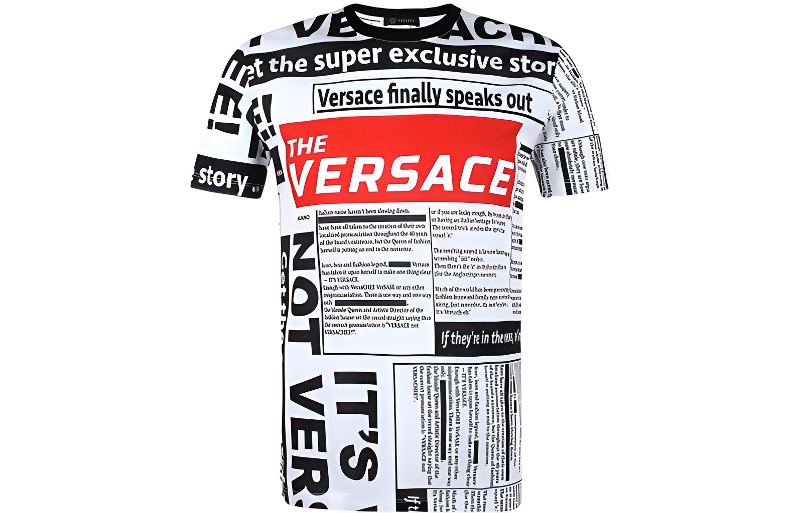 

Футболка мужская белая VERSACE