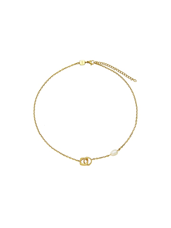 

Breil Золотое колье Тетра