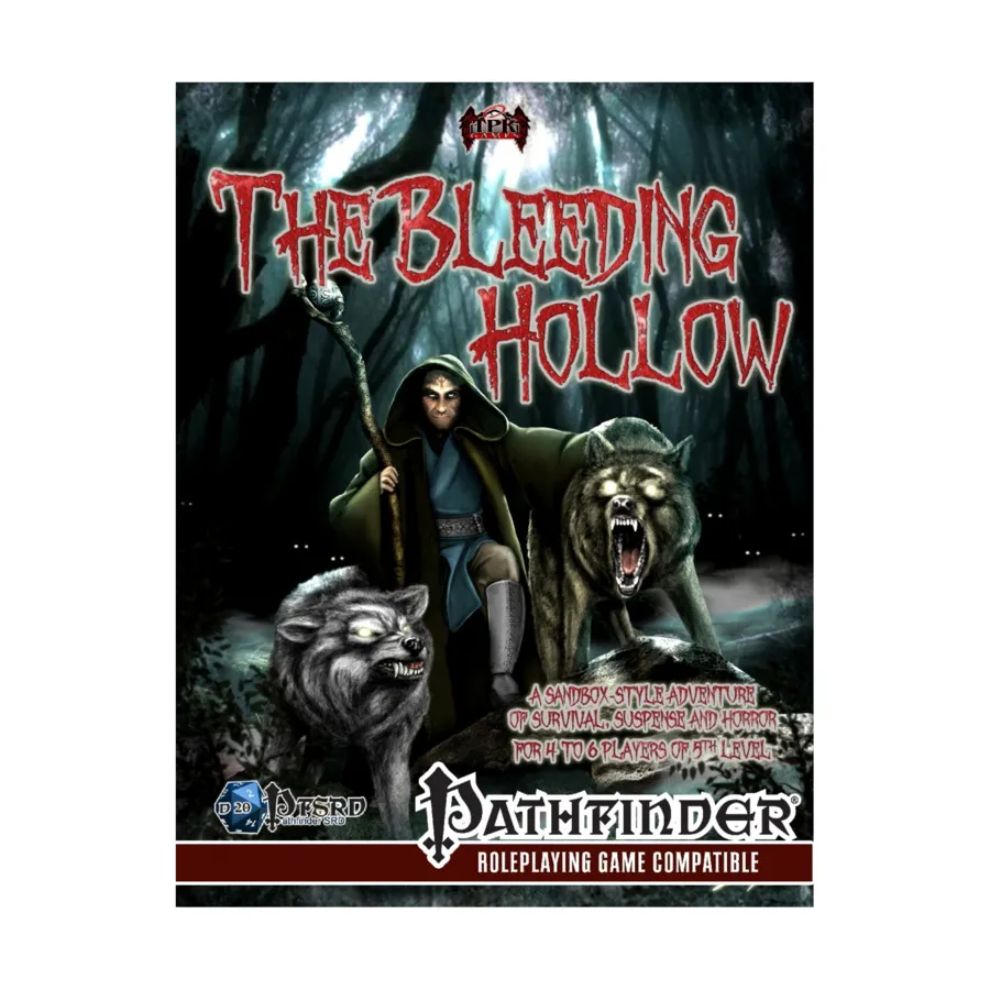 

Bleeding Hollow, Pathfinder Adventures (Total Party Kill Games), твердый переплет