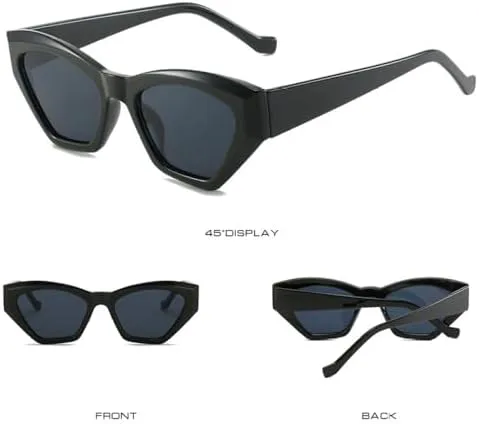 

Винтажные солнцезащитные очки 2027 года для женщин, модные квадратные солнцезащитные очки в стиле ретро, ​​очки с защитой от УФ-излучения UV400 MTZJH, C5brown-brown