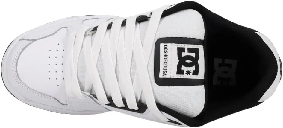 DC Shoes Мужские кроссовки DC STAGXWKW, черно-белый градиент, размер 46,5 EU — фото 4