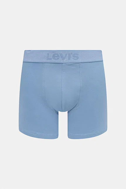 Боксеры из мягкого хлопка 2 шт Levi's, синий — фото 2