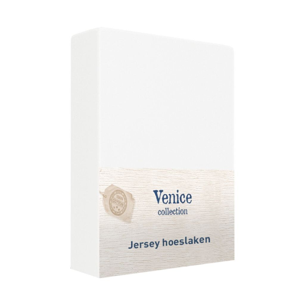 

Простыня Venice Jersey белая 80/90 х 200 см